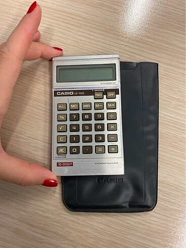 Vintage Casio Hesap Makinası