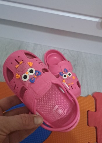 Pembe Kız Çocuk Baskılı Kaydırmaz Terlik - Görsel 3