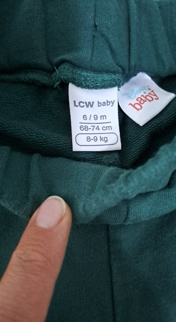 Baskılı Beyaz Erkek Bebek Takımı - Görsel 2