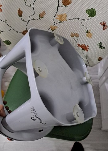 Gri Bebek Mama Sandalyesi - Görsel 2