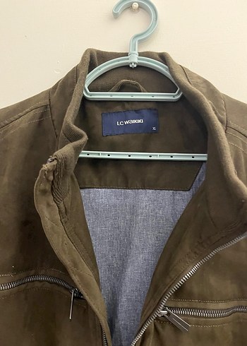 LC Waikiki Lcw Marka Haki Suet Dik Yaka Erkek Xl Beden Sifir Mont