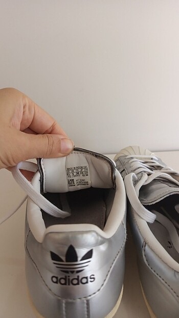 38 Beden gri Renk Adidas Süperstar