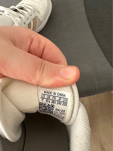 38,5 Beden Adidas forum low