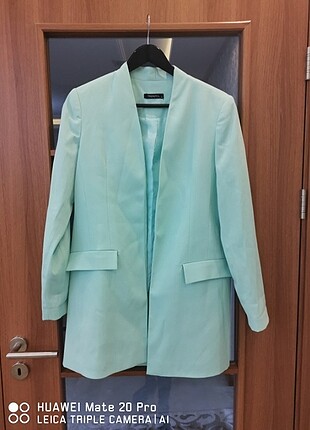 Mint rengi ceket