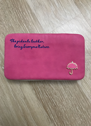 m Beden pembe Renk Kullanılmamış ithal cüzdan..