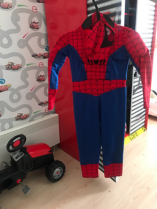 Örümcek adam kostüm orjınal lisanslı 