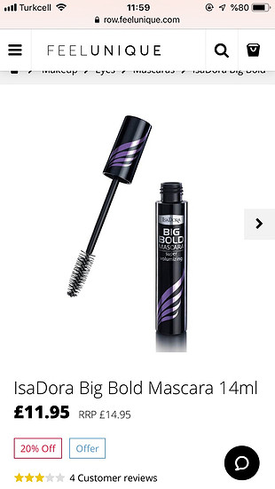 İsa dora mascara