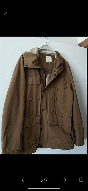 H&M H&M astarlı trençkot