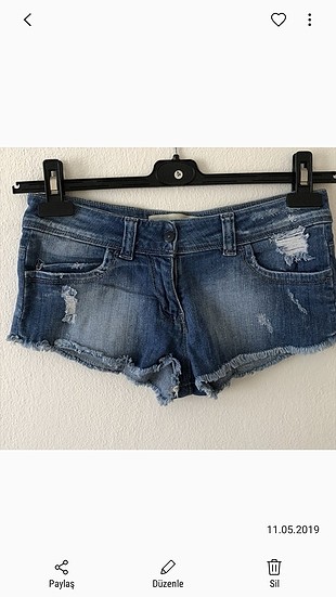 Bershka süper mini şort .