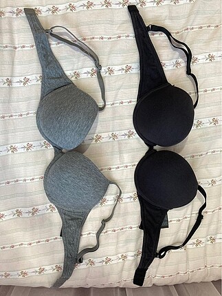 H&M İkili sütyen 75b destekli