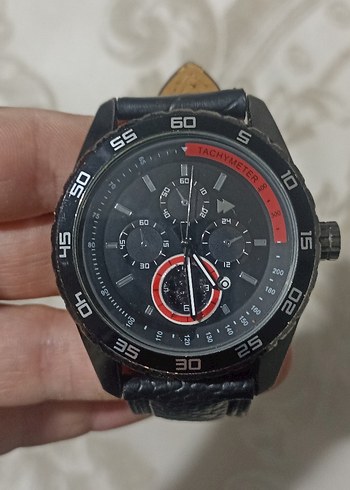 Defacto Siyah Spor Analog Kol Saati