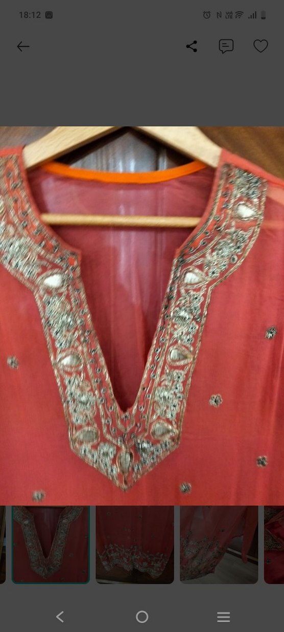 Nar çiçeği etnik tunik — görsel 3/7