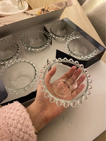 Kutulu 6lı cam kase seti - Görsel 5