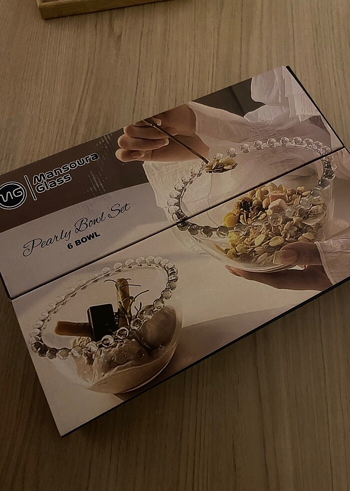 Kutulu 6lı cam kase seti - Görsel 3