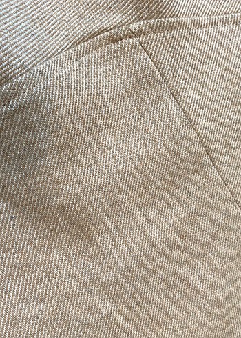 Bej Midi Etek - Görsel 2