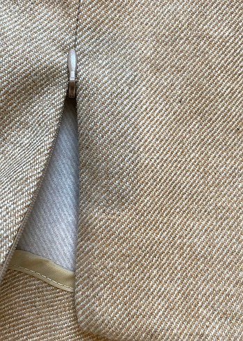 Bej Midi Etek - Görsel 4