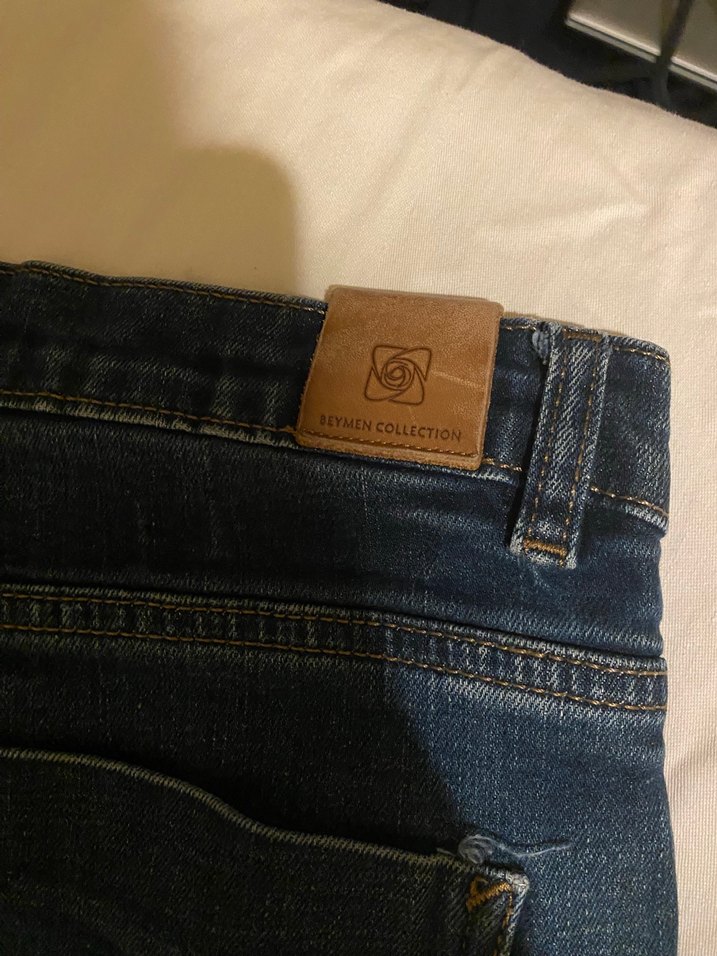 Koyu Mavi Denim Jean — görsel 4/5
