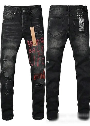 Rick Owens Ksubi Slim Fit Yikamali Jean Pantolon