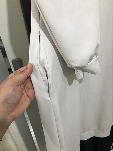 LC Waikiki Eteği tül detaylı cepli elbise
