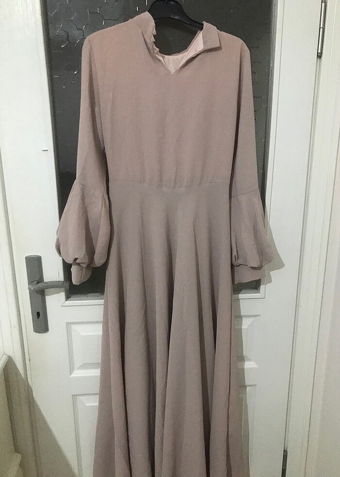 Şık çan kiloş elbise - Görsel 3