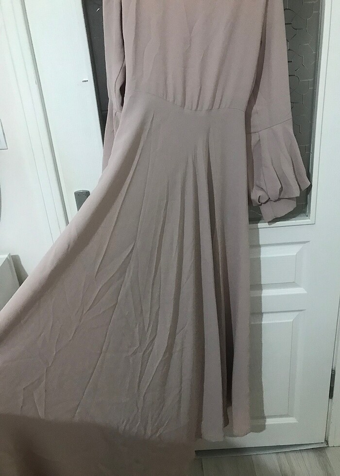 Şık çan kiloş elbise - Görsel 4