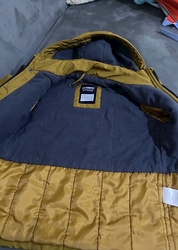 Düğmeli Camel Renk Erkek Çocuk Kaban - Görsel 5