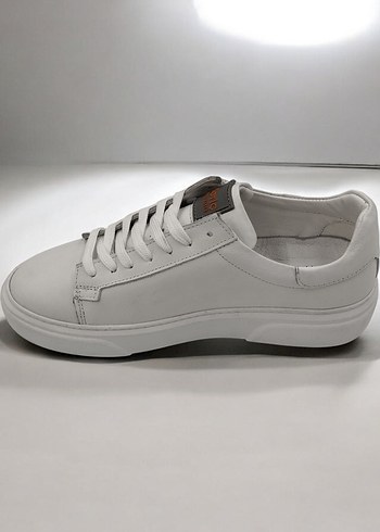 Hotiç Minimal Beyaz Deri Sneaker