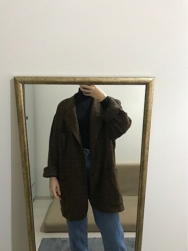 Vakko vintage oversize ceket