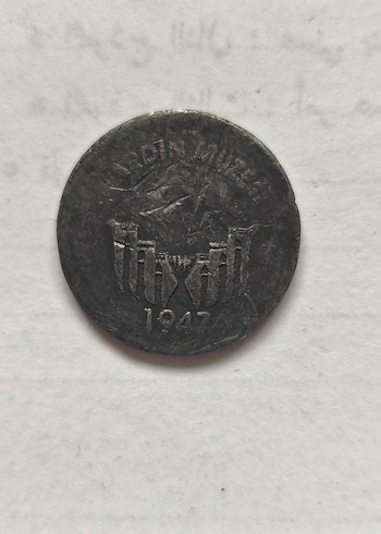 1947 Muze Jetonu Hatira Jetonu