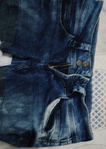 American Vintage Koyu Mavi Denim Sort