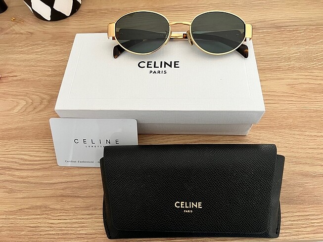 Gold celine