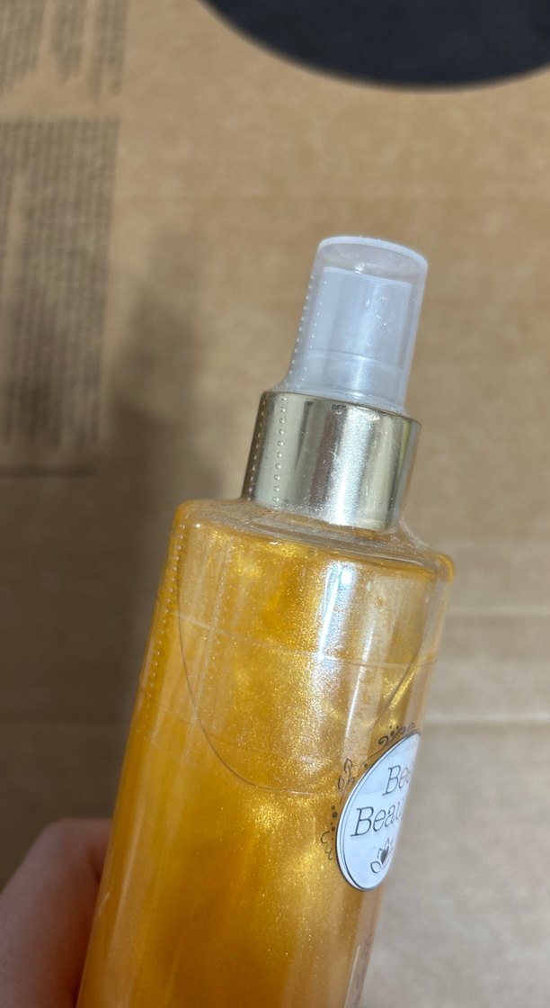 Bee Beauty Gold Işıltılı Vücut Spreyi 250 ml - Görsel 4