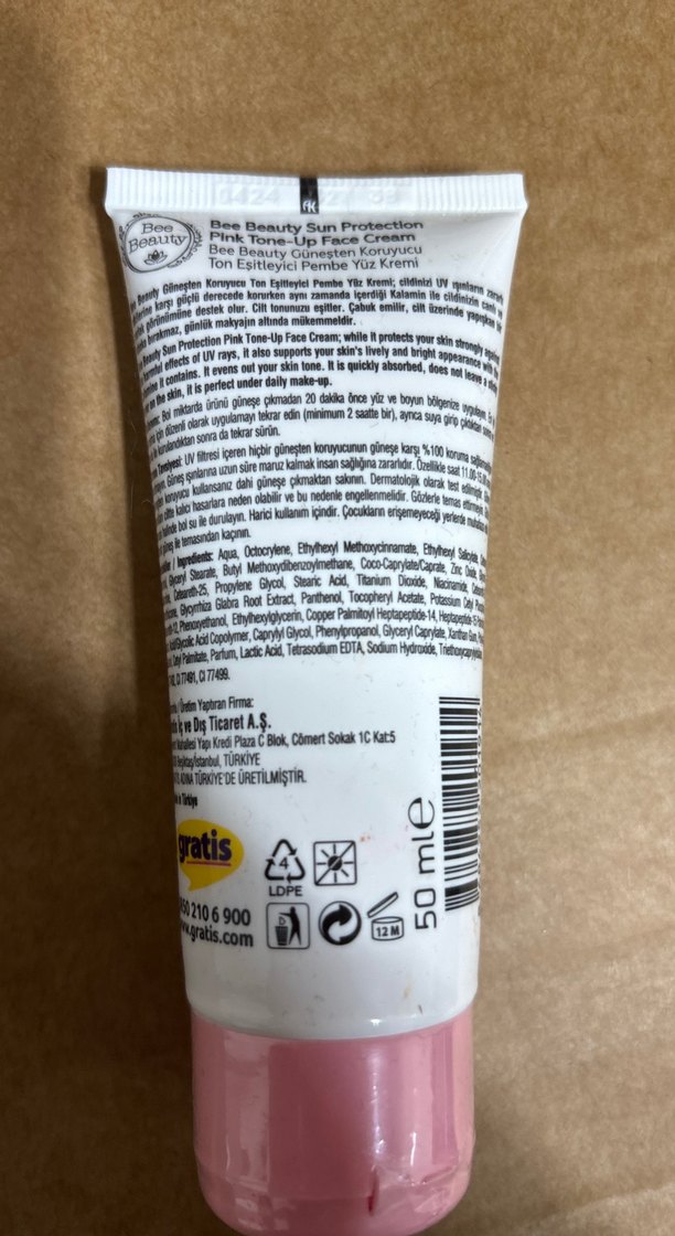 Bee Beauty SPF 50 Yüz Güneş Koruyucu Krem - Görsel 3