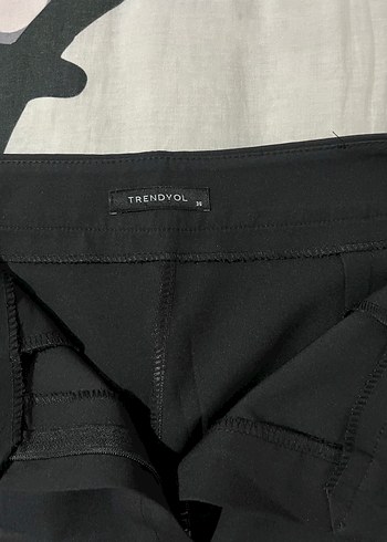 Trendyol & Milla Trendyol Siyah Kumas Pantolon