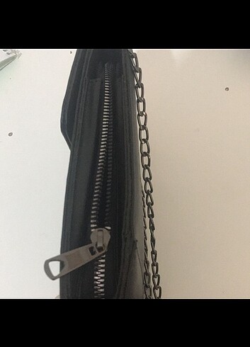  Beden siyah Renk Askili telefon çantası 