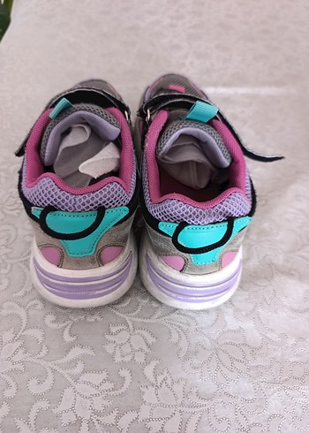 Mor Bağcıklı Kız Spor Ayakkabısı jump - Görsel 4