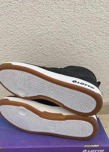 41 Beden siyah Renk Siyah Erkek Spor Ayakkabı Velcro Detaylı