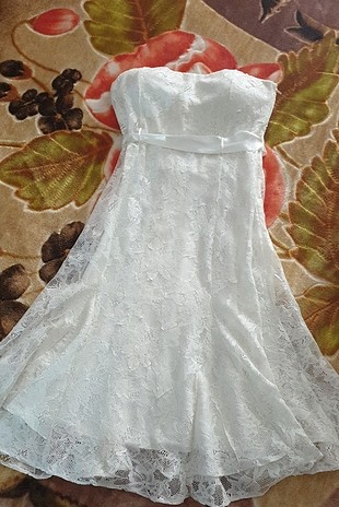 mini gelinlik