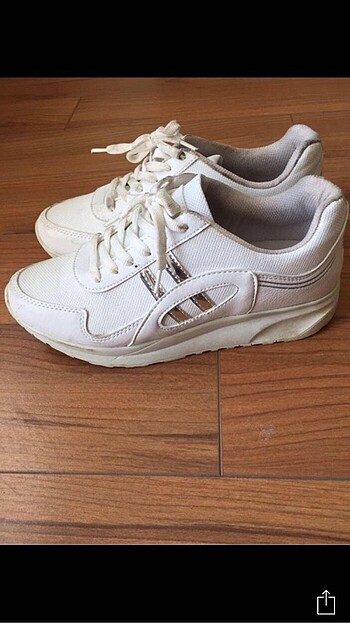 38 Beden beyaz Renk Beyaz Rahat Spor Ayakkabı