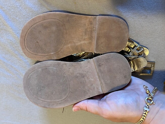 28 Beden camel Renk Mango sandalet