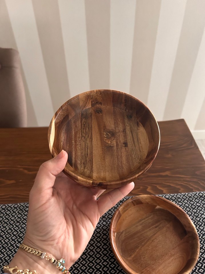 Kahverengi Ahşap bambu - Görsel 2