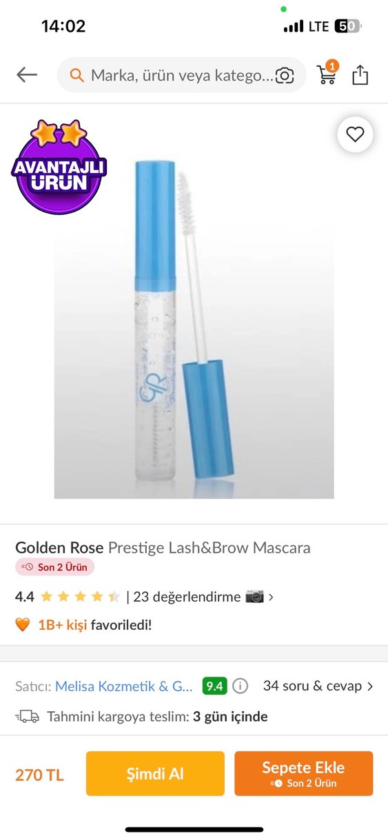 Şeffaf rimel - Görsel 4