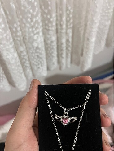 Diğer Shein ikili çelik kolye