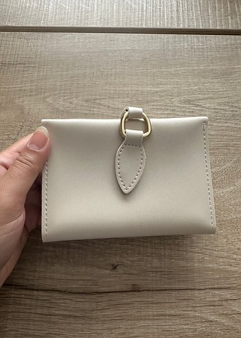 LC Waikiki Minimalist Ekru Deri Cuzdan