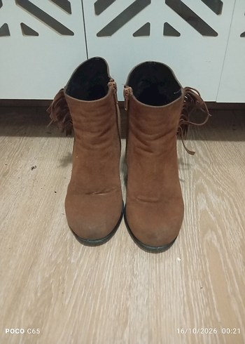 Diğer Bohem Kahverengi Suet Bot