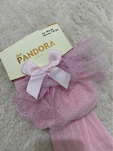 Kız çocuk pembe kilotlu çorap - Görsel 2