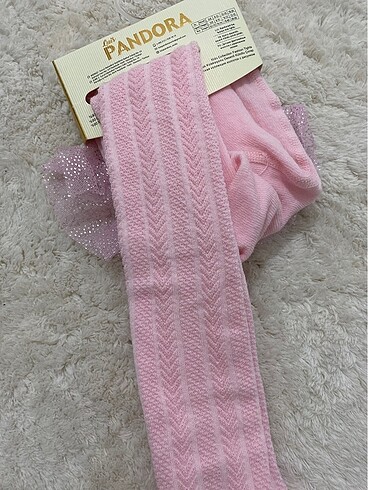 Kız çocuk pembe kilotlu çorap - Görsel 5