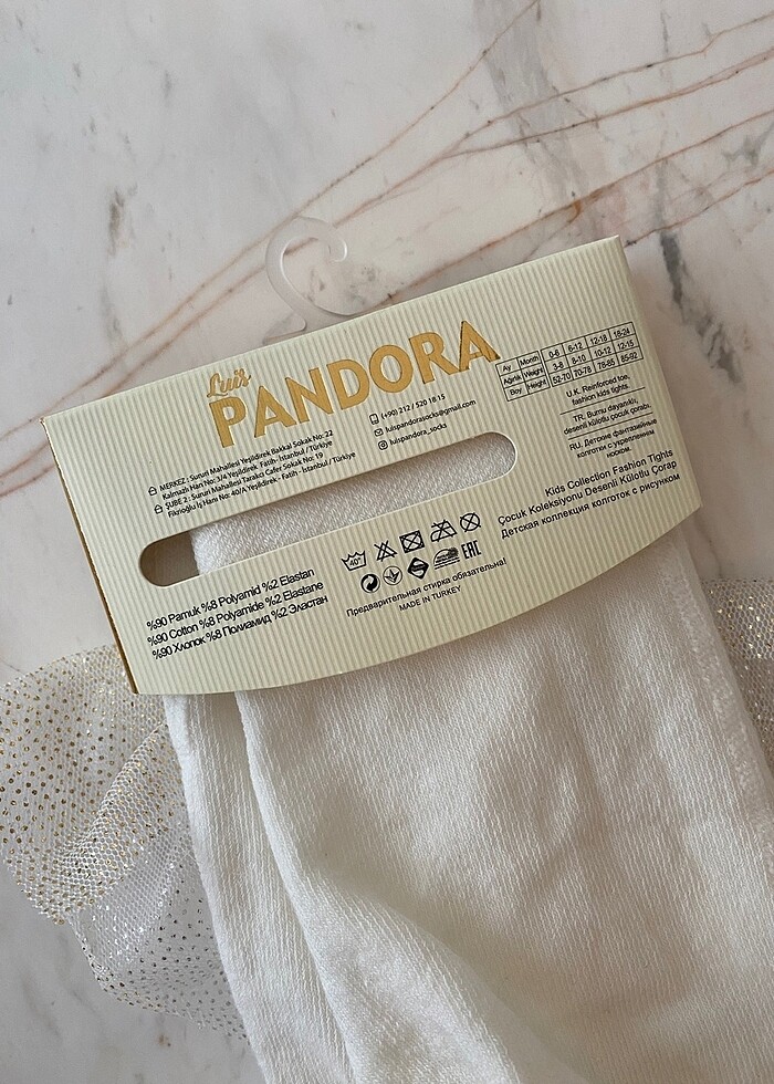 Kız Çocuk Külotlu Çorap - Görsel 3