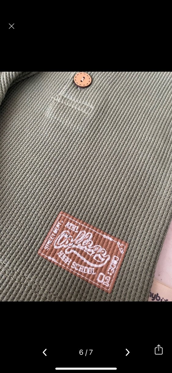 Düğmeli Uzun Kollu Erkek Bebek Takımı - Görsel 4