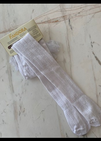 Dantelli Külotlu Çorap - Görsel 4